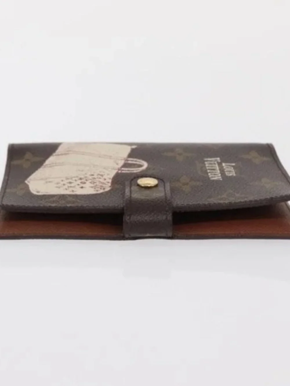 LOUIS VUITTON Monogram Keepall Agenda PM Day Planner Cover R20964 LV Auth 171189 - Picture 3 of 16
